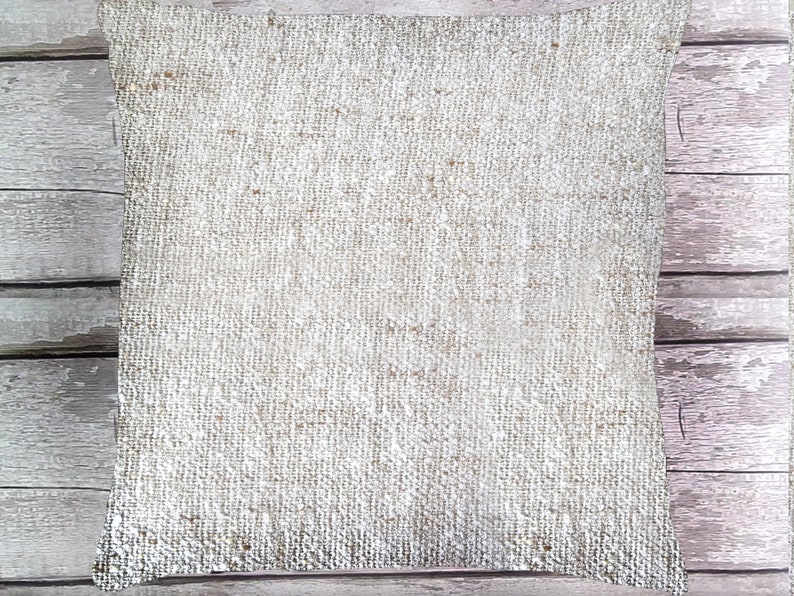 Retro Kissen Palmenblätter 40x40cm 50x50cm, Palmwedel beige grau, Palmen Kissenhülle, Kissenbezug Blätter Vintage Dschungel Boho Bezug Bild 8