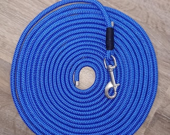 Corde légère pour le travail au sol / courte longe dans la couleur de votre choix, 6 m ou selon vos souhaits.