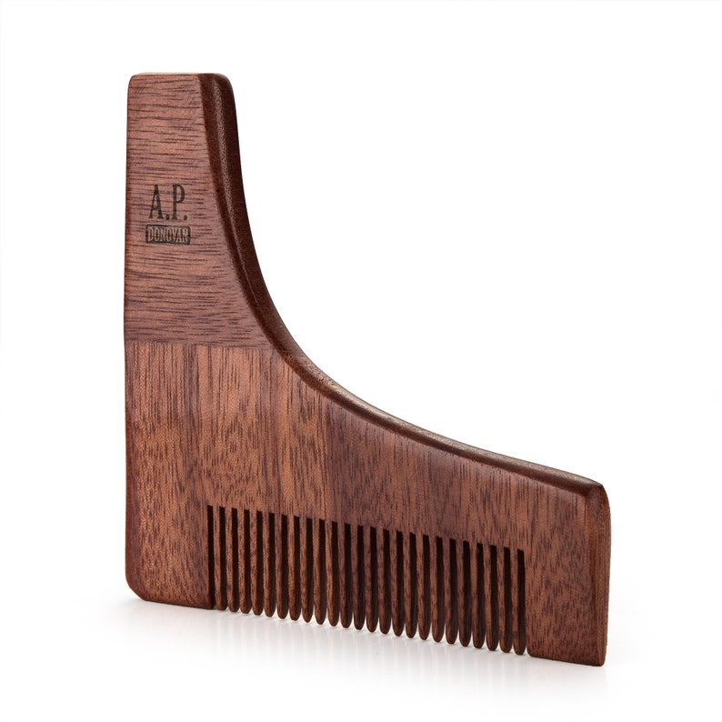 A.P. Donovan - beard stencil | incl. with beard comb | contour c A.P. Donovan - beard stencil | incl. with beard comb | contour c