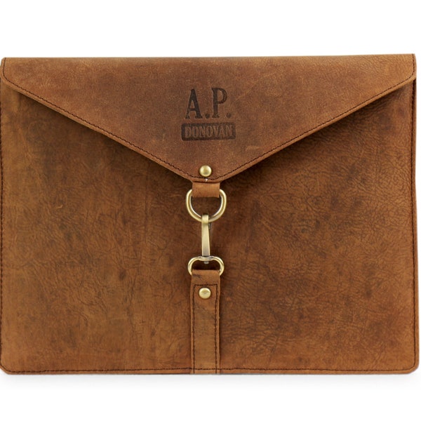 A.P. Donovan - Tasche für iPad Pro 12.9 and Macbook 12 | Ledertasche | iPadtasche | Tablettasche | Sleeve | Hülle | Case