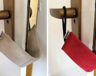 Door stopper/door cushion made from original fire hose