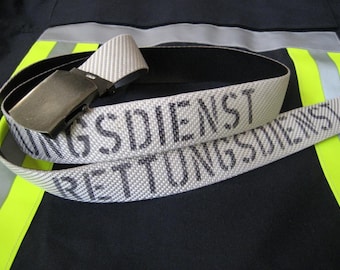 Belt Fire Hose Imprint RESCUE SERVICE