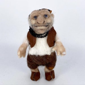 Hoggle Labyrinth character *pre order* felted