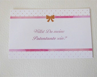 Patented Gift Card Pink - Patentante Ask