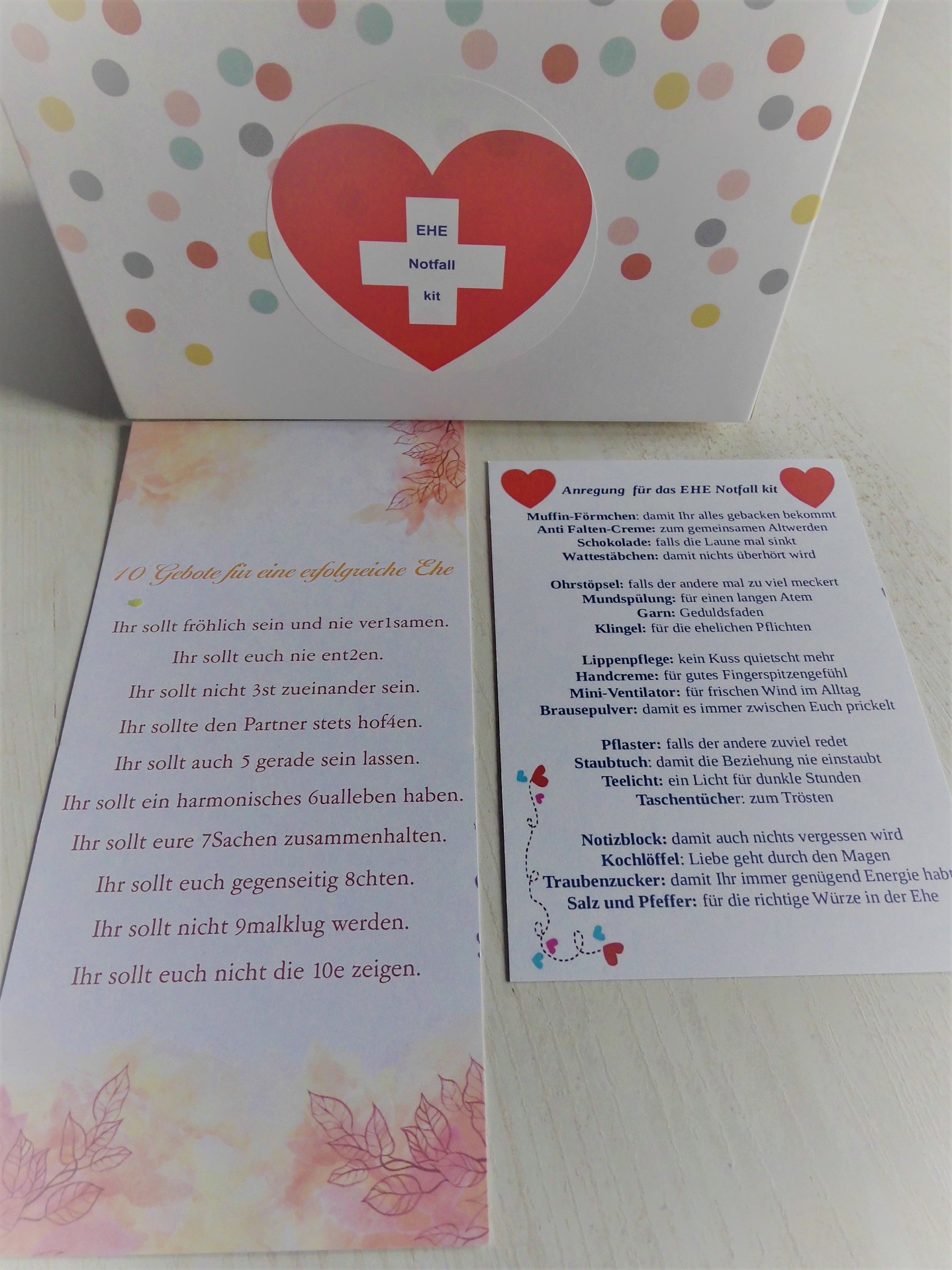 Ehe Notfallkoffer Brautpaar Geschenk Lustige zum Etsy