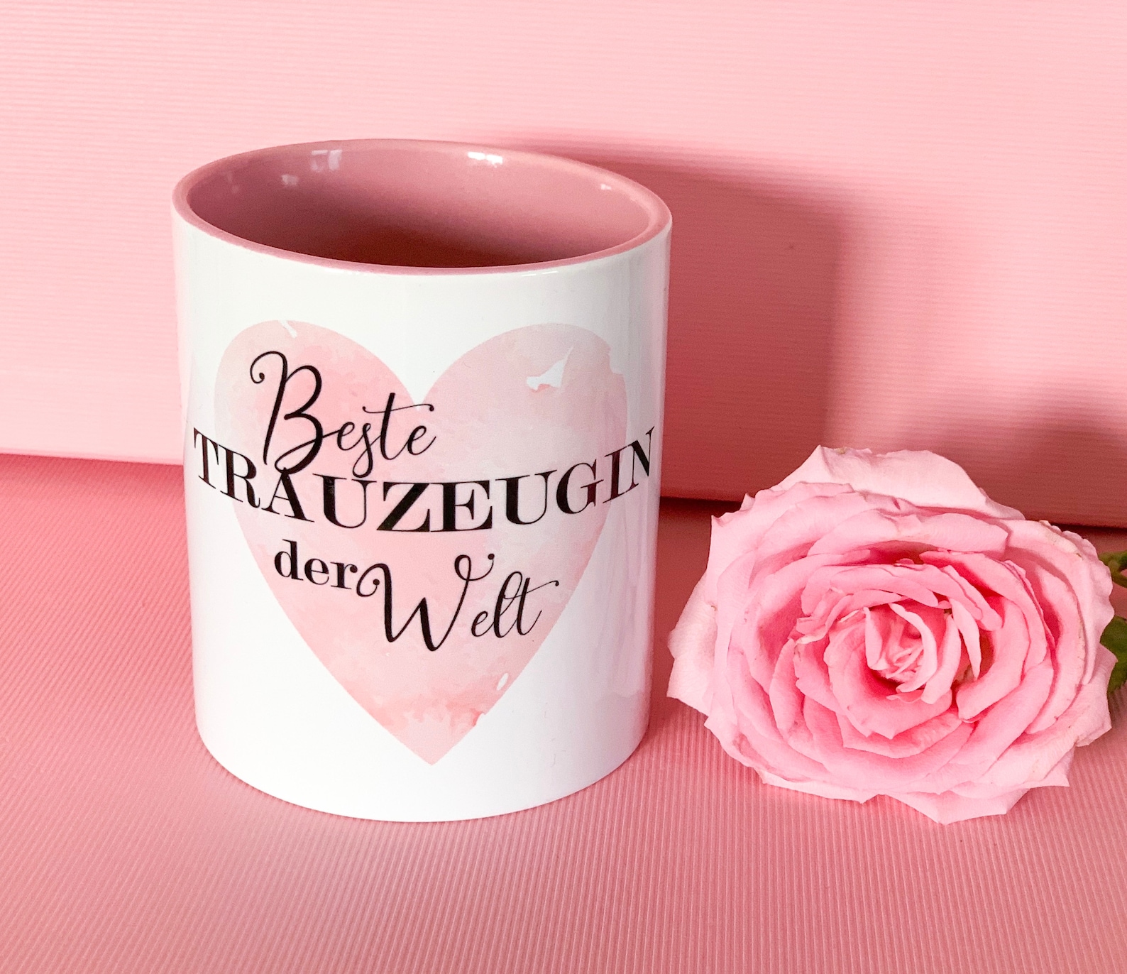 Tasse "Willst du meine Trauzeugin sein?"