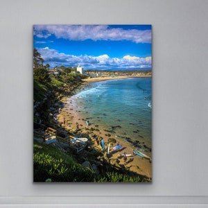 santa cruz,santa cruz painting,santa cruz photo canvas,santa cruz surfers,beach house decor,large wall art,monterey,canvas,coastal