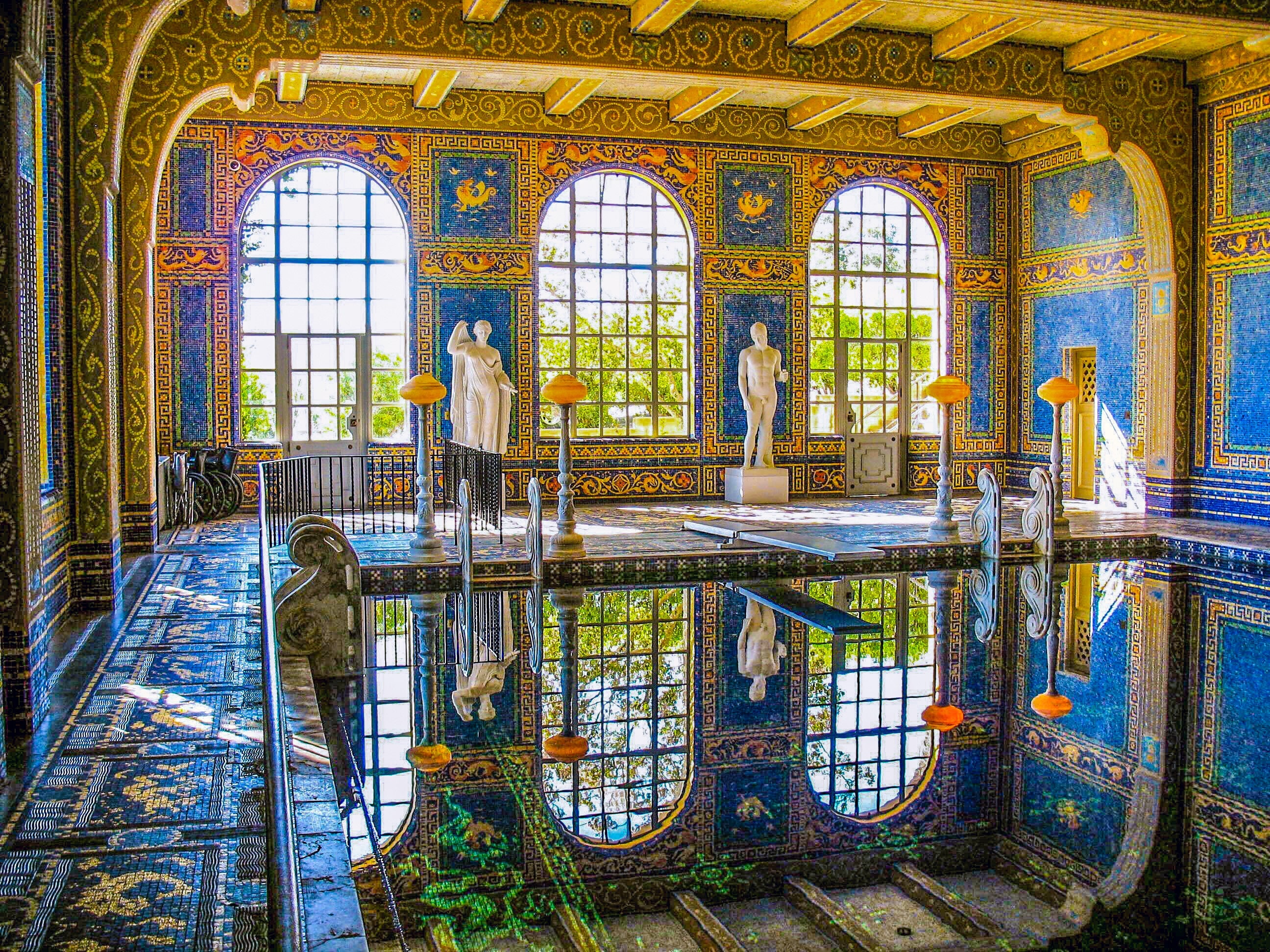 Neptune Pool Hearst Castlelarge Photographyrustic Etsy