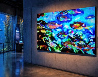 Swimming Fish - fun art