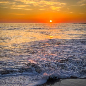 seascape,beach photo art,santa cruz,wave,wall décor,coastal art,golden waves,seascape photography,rustic décor,california coast,golden hour,