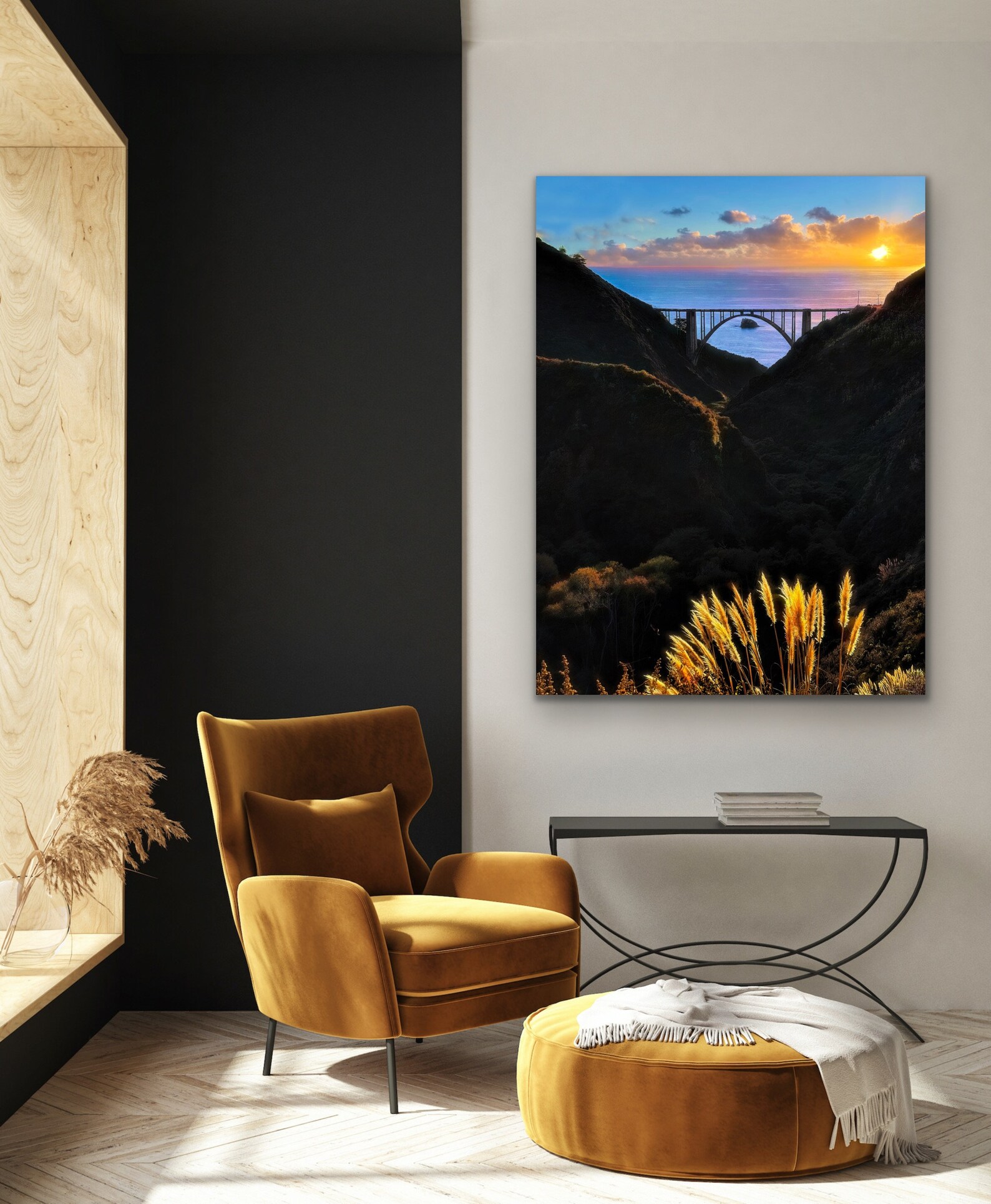 Bixby Bridge Canvas Print: Big Sur Coastal Wall Art - Etsy