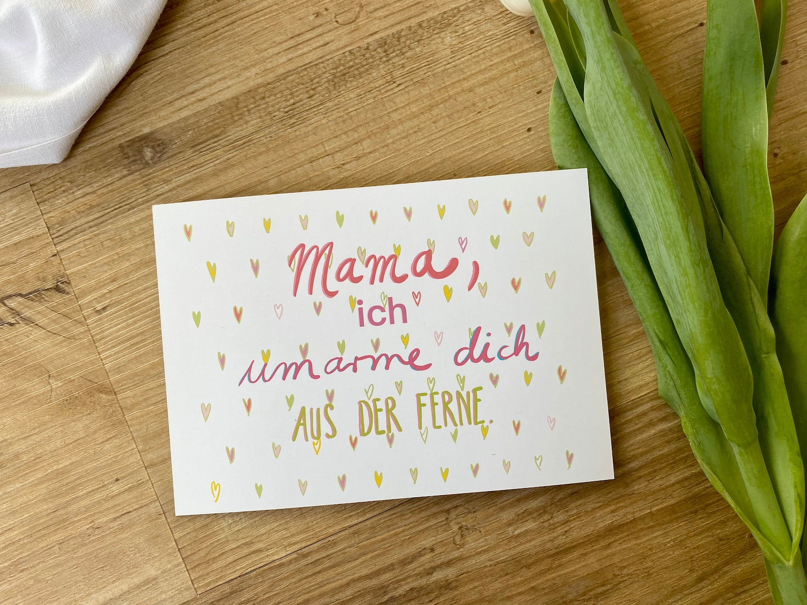 Ich Umarme Dich Aus Der Ferne