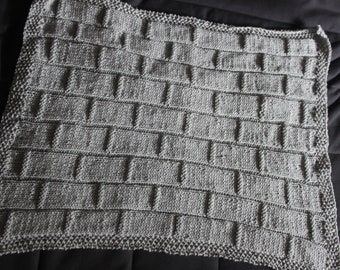 Baby-Decke handgestrickt