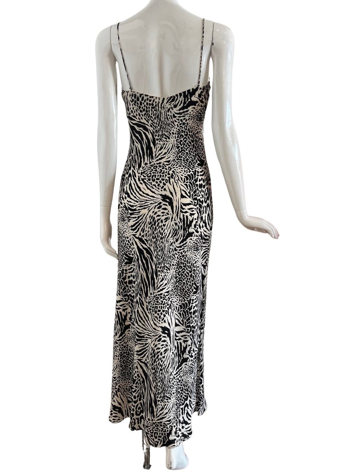 Y2K Vintage Animal Print Dress - XL