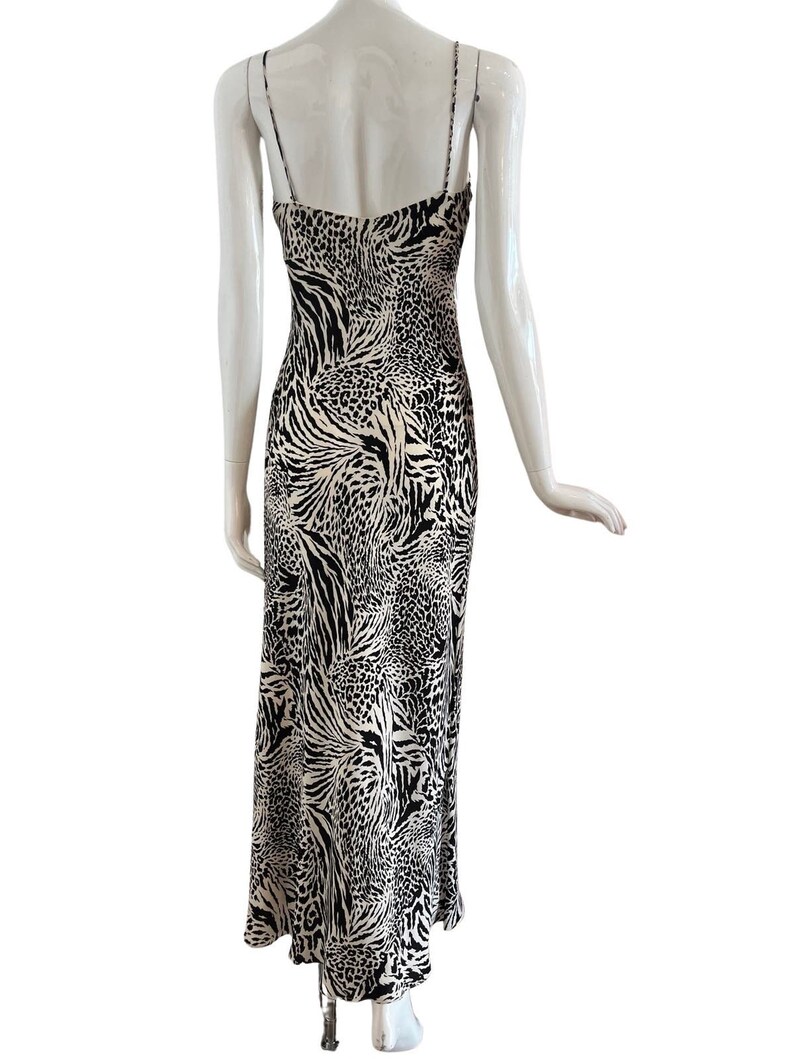 Robe Imprimé Animalier Cache Taille 6 - Occasion Très Bon état, Longueur Genou