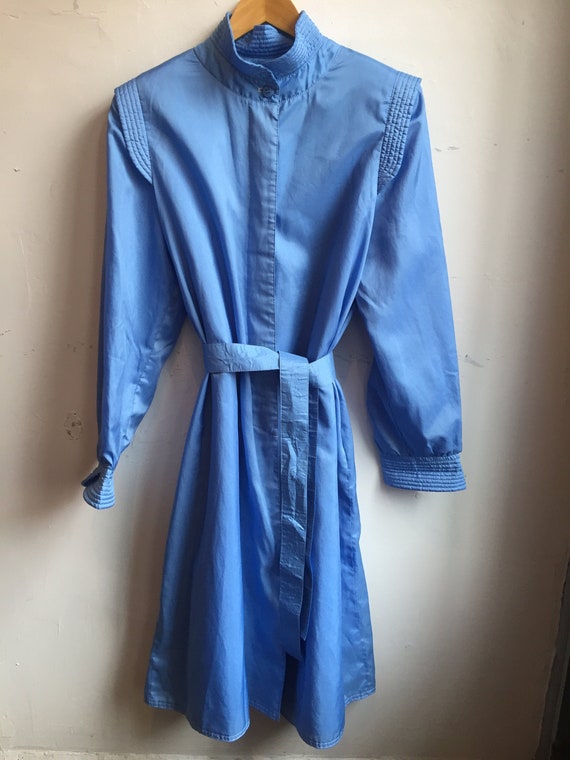 Rain Cheetah Vintage Blue Nylon Collar Shoulder de