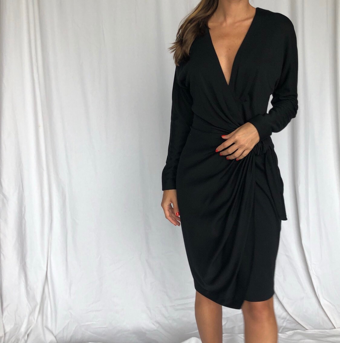 Floral Wrap Midi Dress Long Sleeve Sam Edelman Fluid Wrap Midi Dress Women's Dresses And Jumpsuits Floral Wrap Midi Dress Long Sleeve Sam Edelman Fluid Wrap Midi Dress Women's Dresses And Jumpsuits