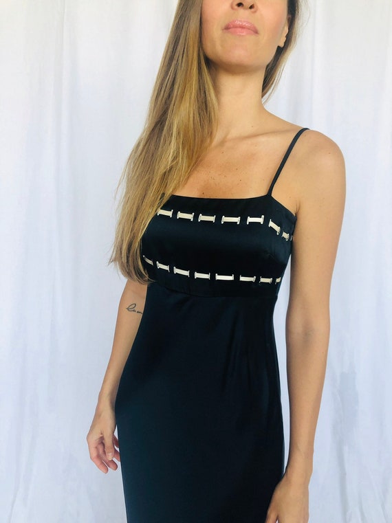 moschino slip dress