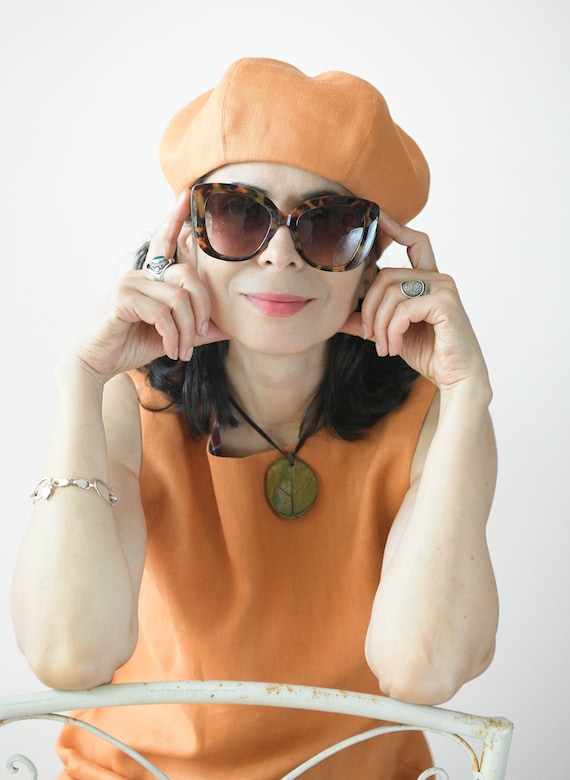 Linen Beret for Women Berets for Women Berets Summer Beret Etsy Australia