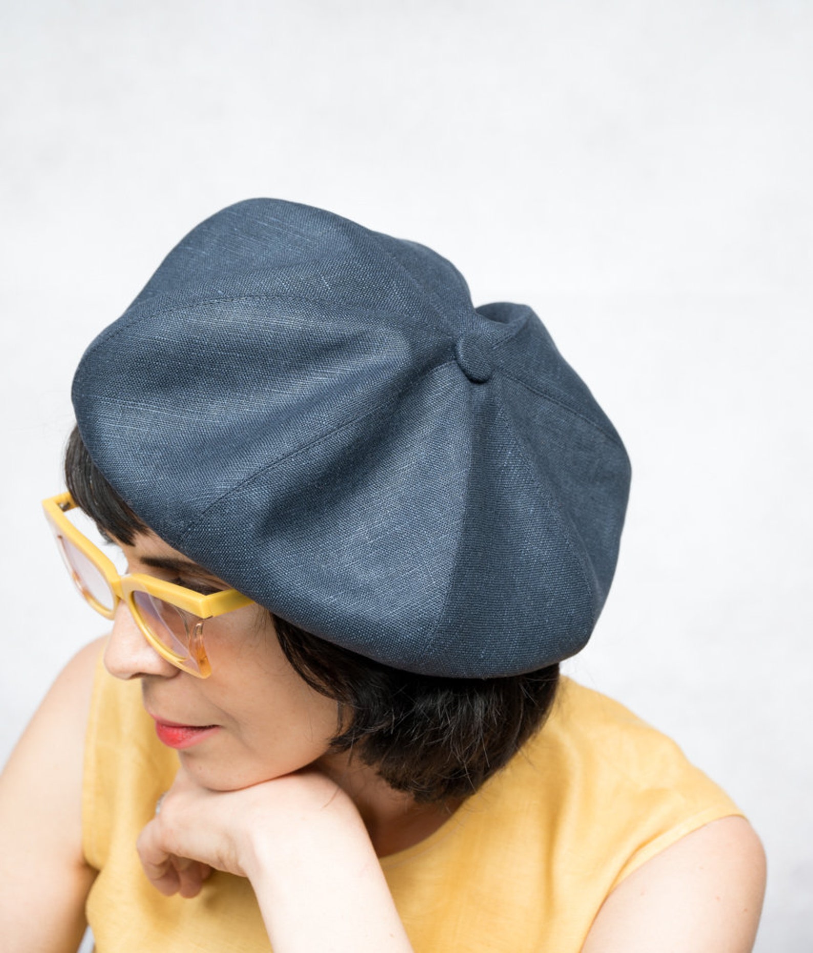 Berets Berets for Women Handmade Beret Linen Berets French Etsy Australia
