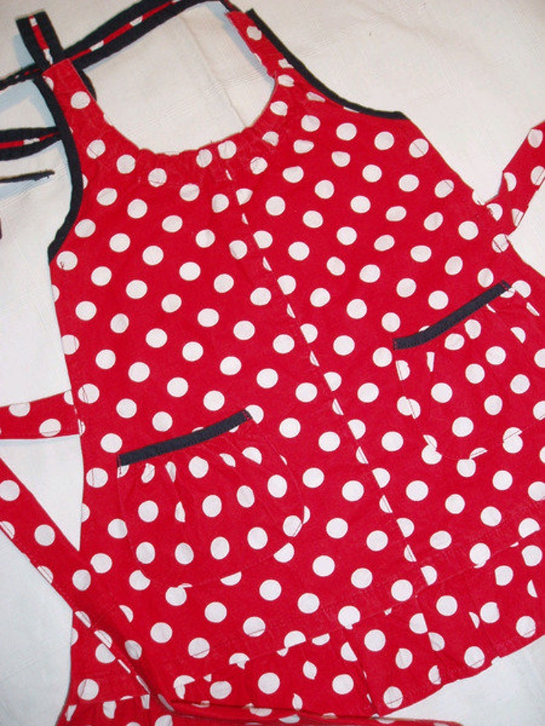 Children/'s apron gr.128overdress