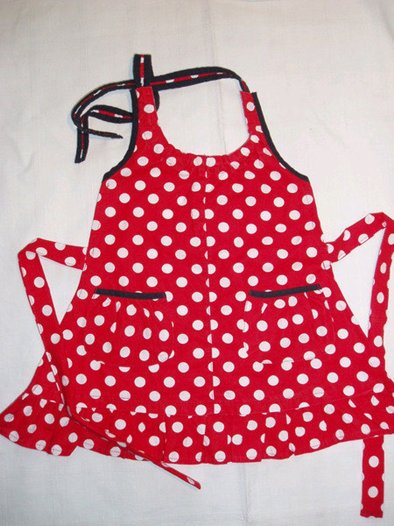 Children/'s apron gr.128overdress