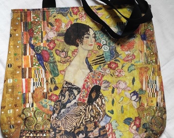 Bag, large shopper, art in its most beautiful form, spacious and unique - for every occasion