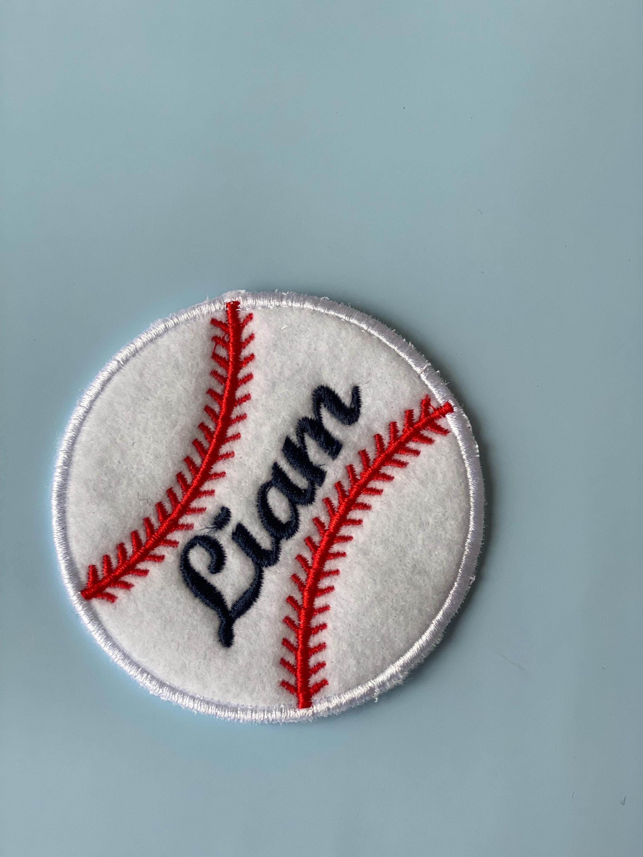 Custom Baseball Feltsoftball Patch Iron or Sew on Embroidered ...