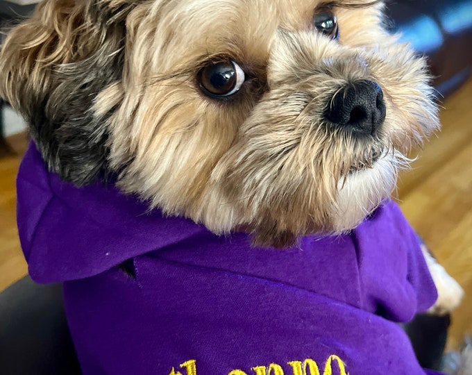 Personalized Dog Pet Hoodie Sweatshirt Puppy Apparel