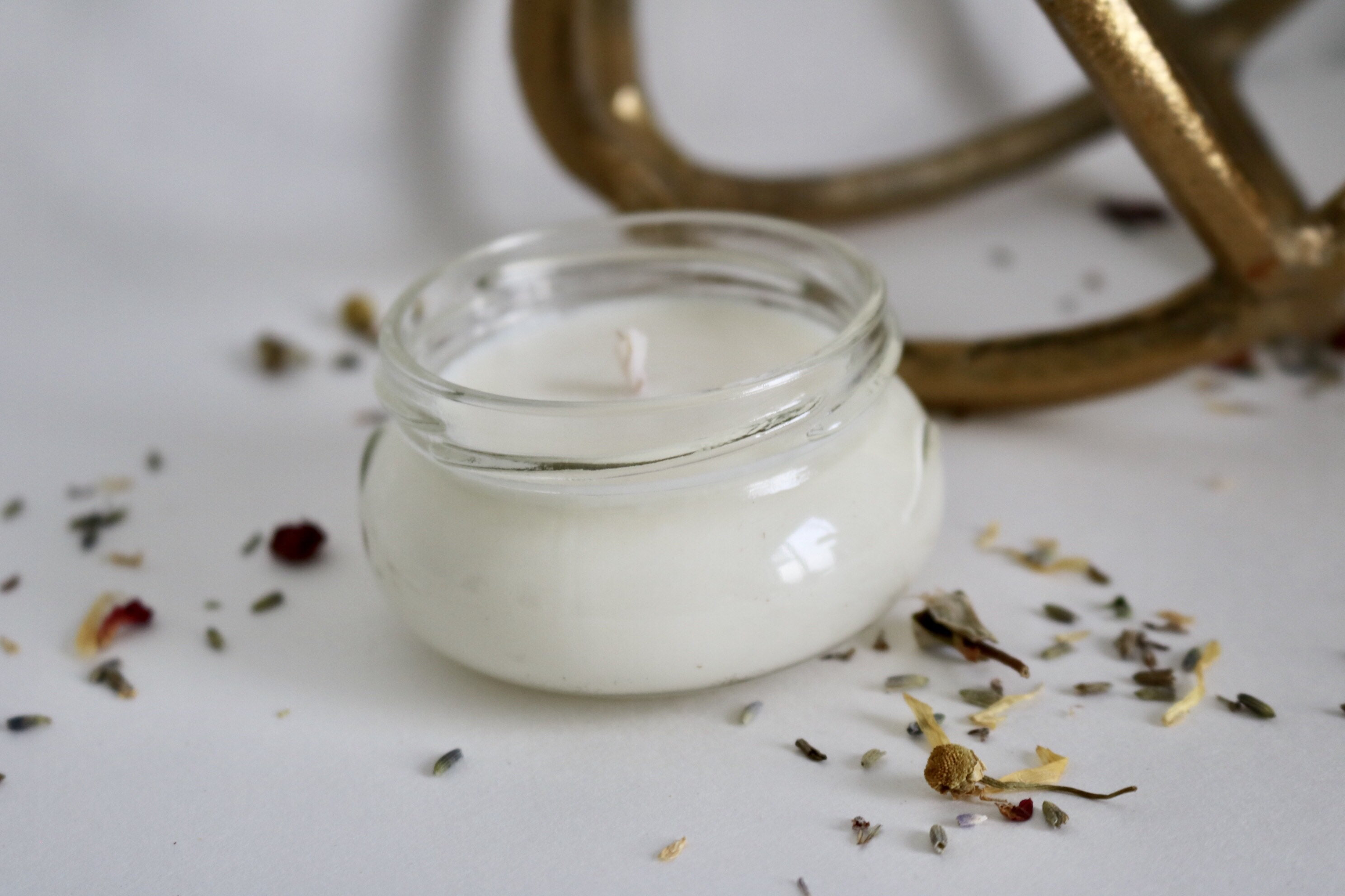 3 oz candle. Burn Time 18 hours. Massage Oil. No flower top. Etsy