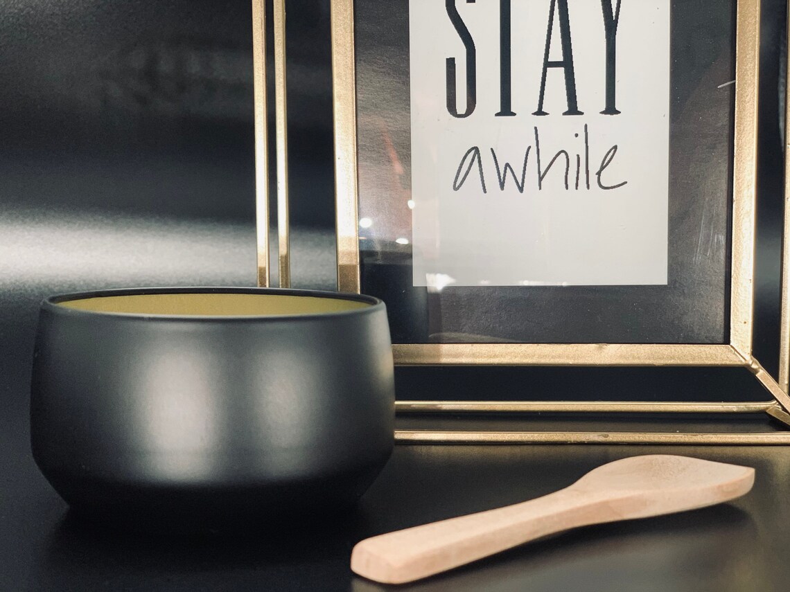 4 oz soy candle burn time 24 hours. Skin safe Massage Etsy