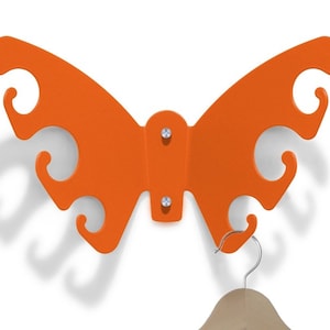 BUTTERFLY L, Coat Rack (orange)