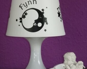 Niedliche  Kinderzimmerlampe "Over the Moon"