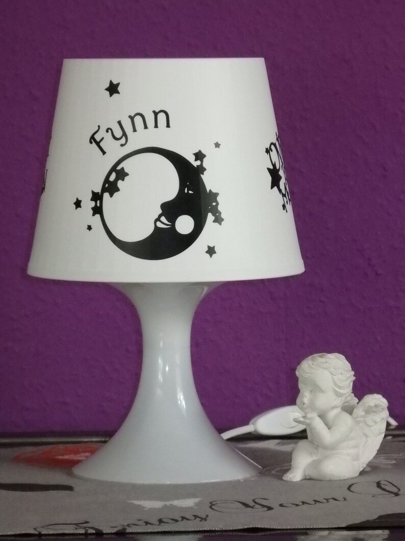 Niedliche Kinderzimmerlampe Over the Moon Bild 1