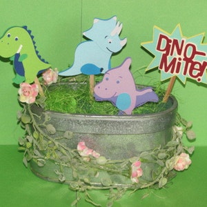 Gâteau danniversaire des enfants Topper Dino image 2