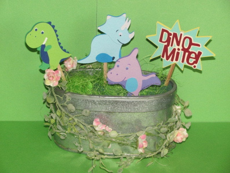 Gâteau danniversaire des enfants Topper Dino image 2