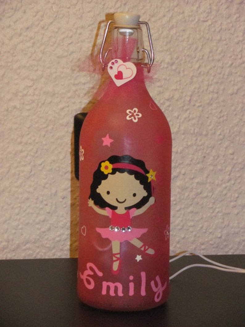 Die Lampe in der Flasche für Kinder Ballerina Bild 1