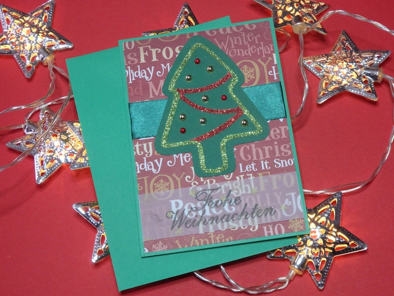 Christmas Card Greeting Card Fir Tree image 2