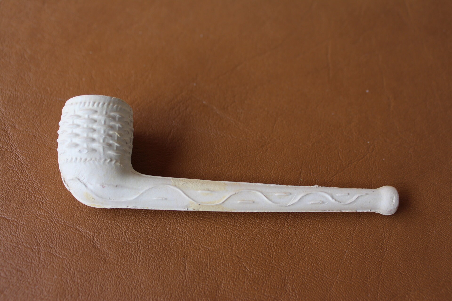 Vintage clay pipe 12 cm white clay pipe old sailor pipe PIPE Etsy