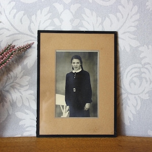 Molduras antigas com foto Porta-retratos vintage sem moldura com tampa de vidro Galeria de parede Galeria de fotos