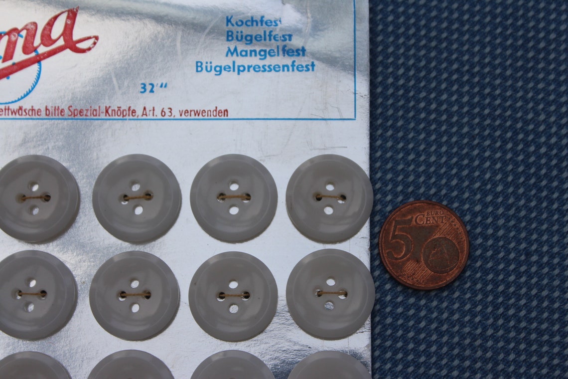 Botones Vintage Risma 24 Piezas 32''' | Etsy