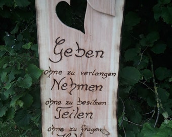 Wooden sign, wedding, wooden sign