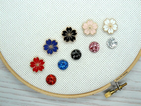 Large Cherry Blossom Needle Minder
