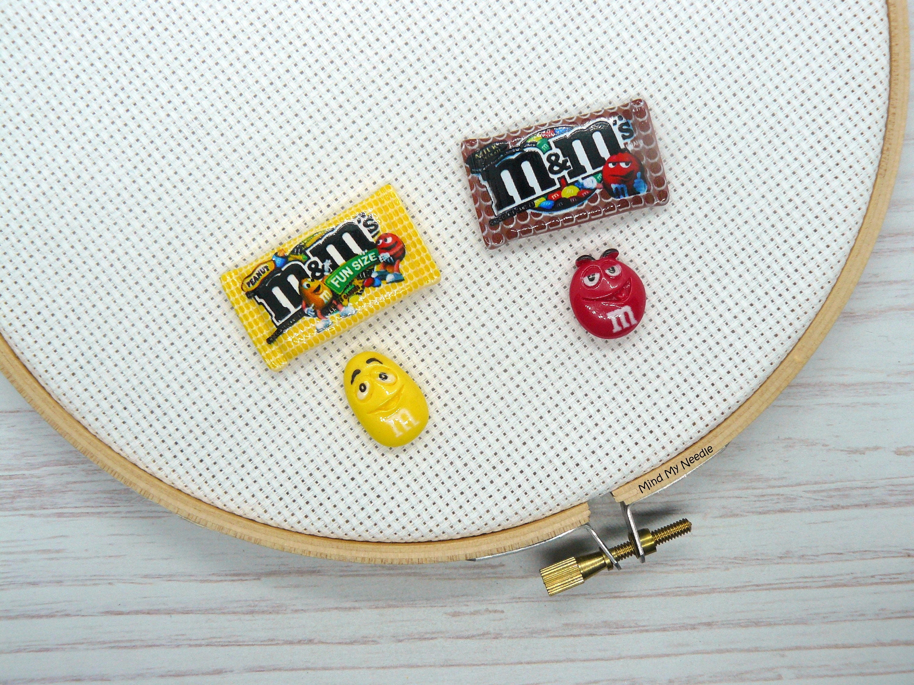 Cover Minder Magnet for Cross Stitch Elephant With Umbrella Needleminder Sewing Needle Minder Quilting Needlepoint Embroidery