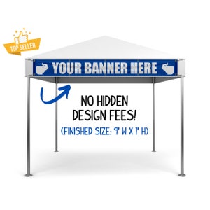 Front of Tent Banner