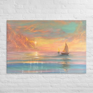 Gallery canvas print "Sailing through dreams"