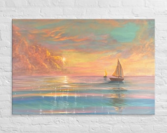 Gallery canvas print &quot;Sailing through dreams&quot;