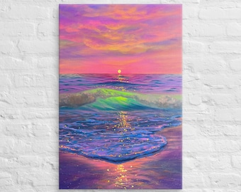 Raised canvas print &quot;Endless sky&quot;