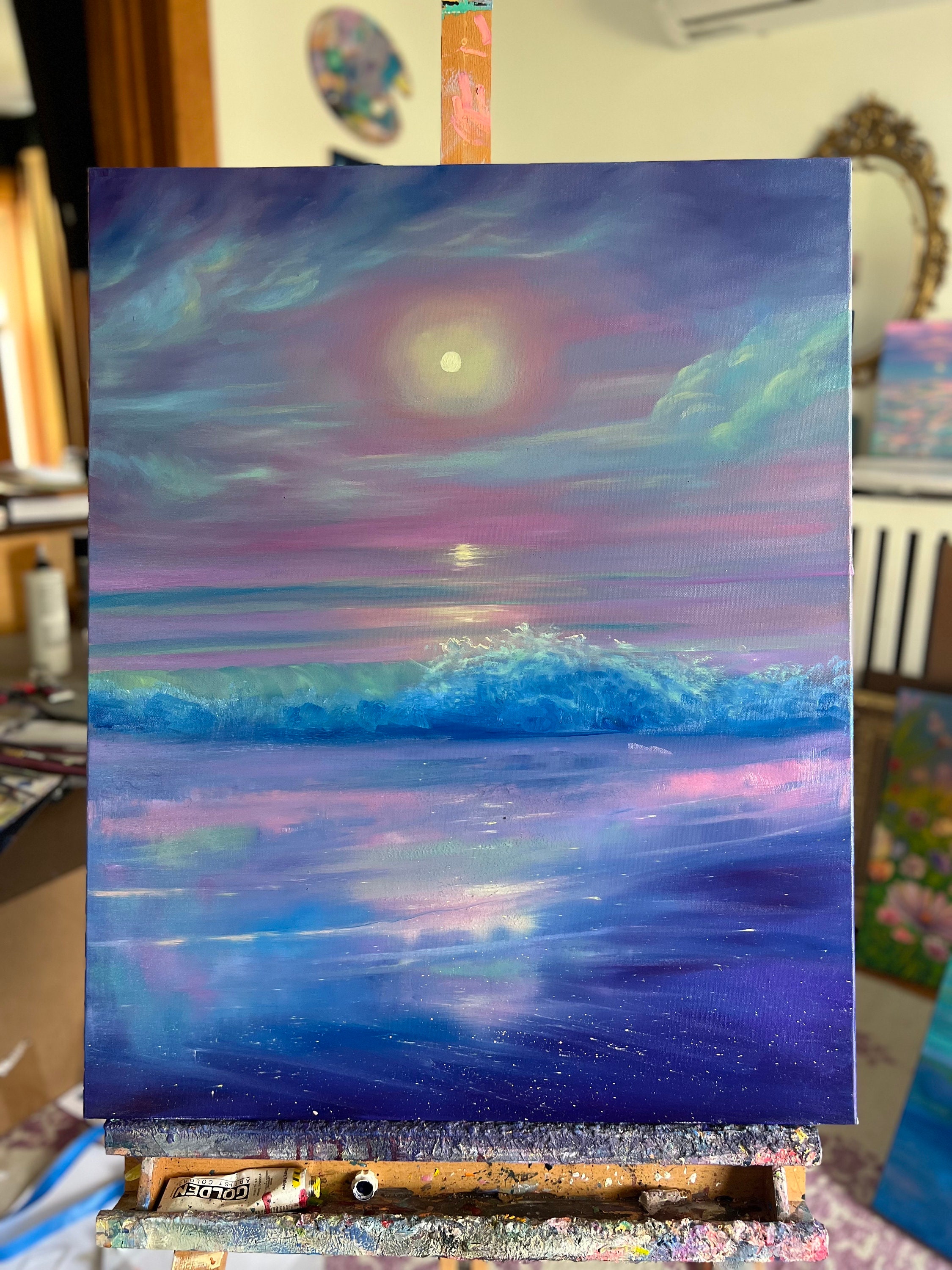 Original Oil Painting 24 by 30 THICK Deep Gallery Canvas