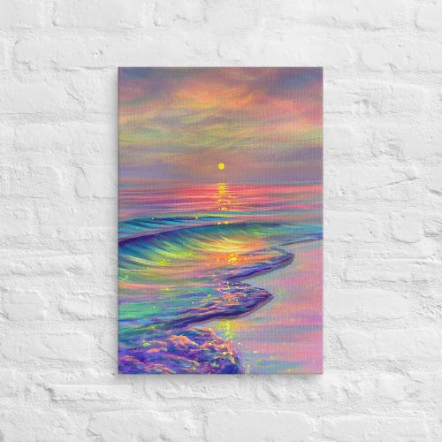 Raised canvas print "Glimpse of heaven"